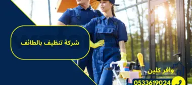 شركة تنظيف بالطائف Cleaning company in Taif